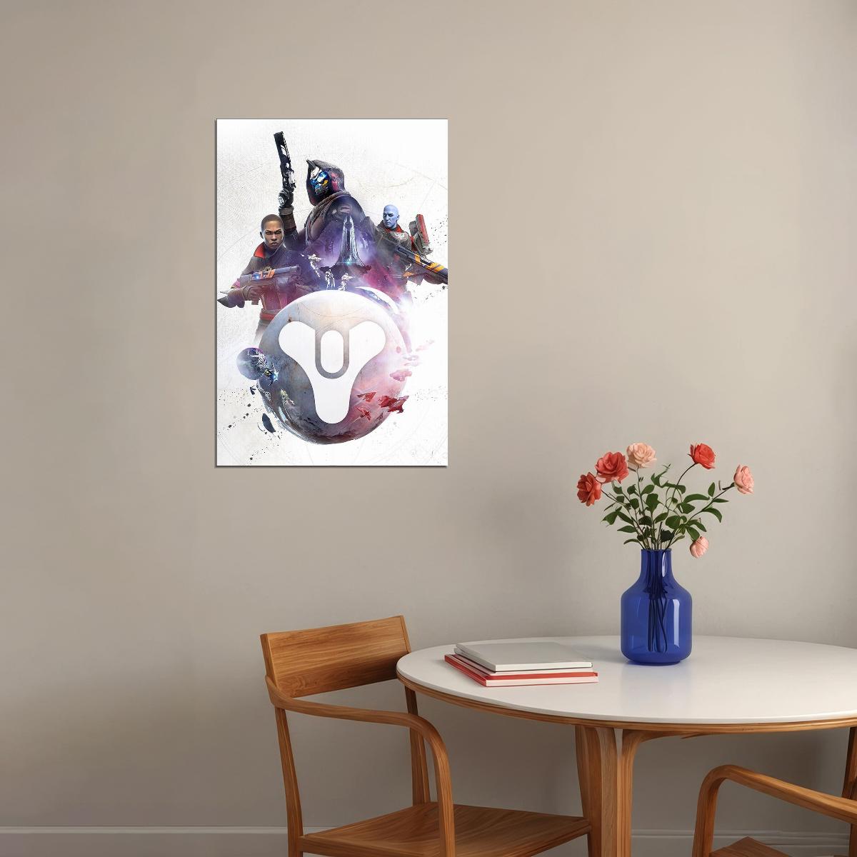 Destiny 2 Multiplayer Video Game Series Poster Wall Art Print Home Wall Decor - xonomax