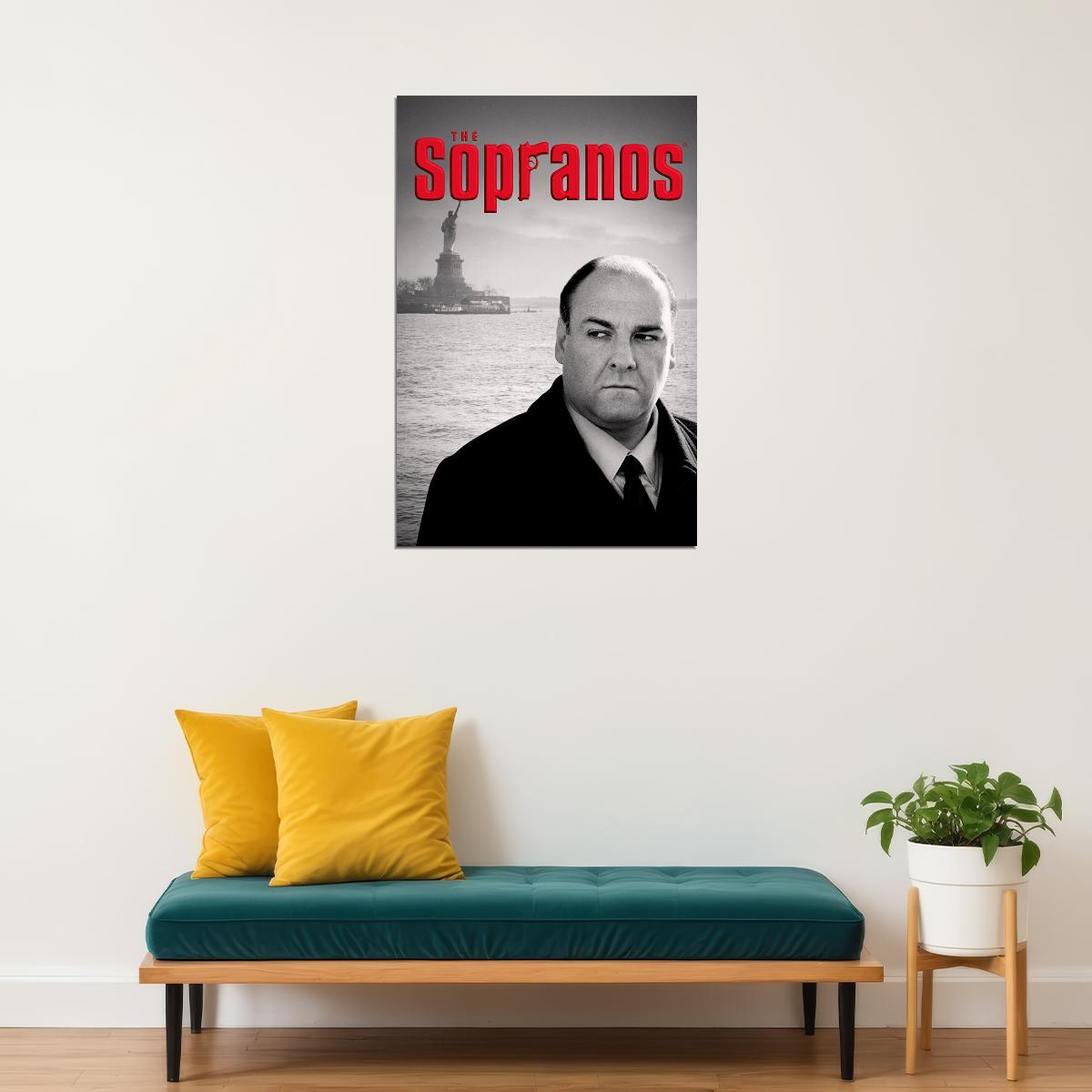 The Sopranos Tv Series Crime Drama Poster Wall Art Print Home Wall Decor - xonomax