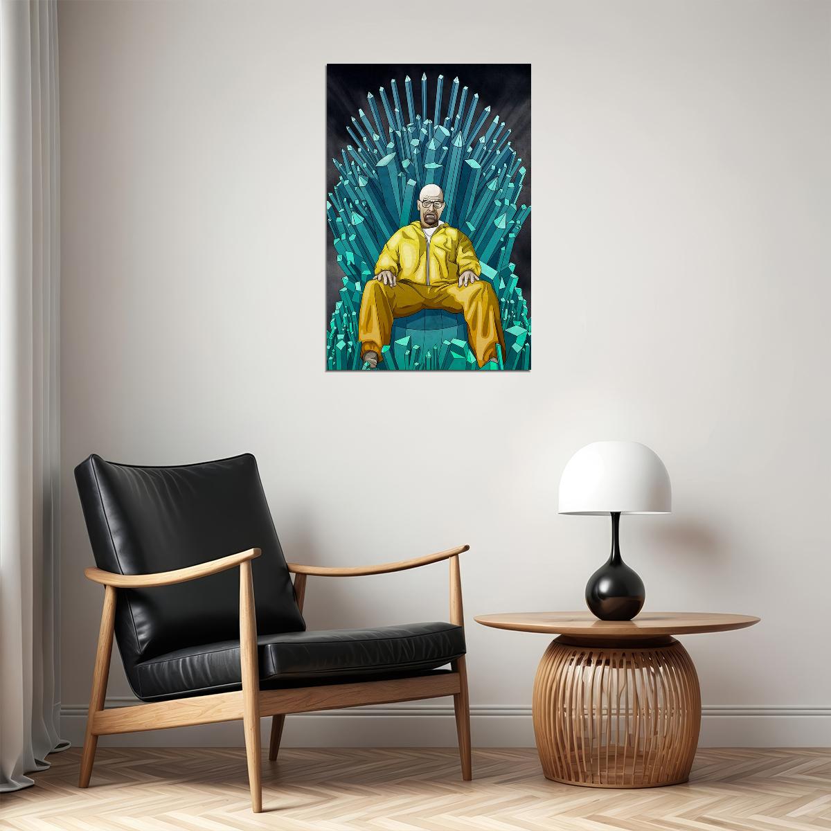 Breaking Bad Blue Tv Series Crime Action Drama Poster Wall Art Print Home Wall Decor - xonomax