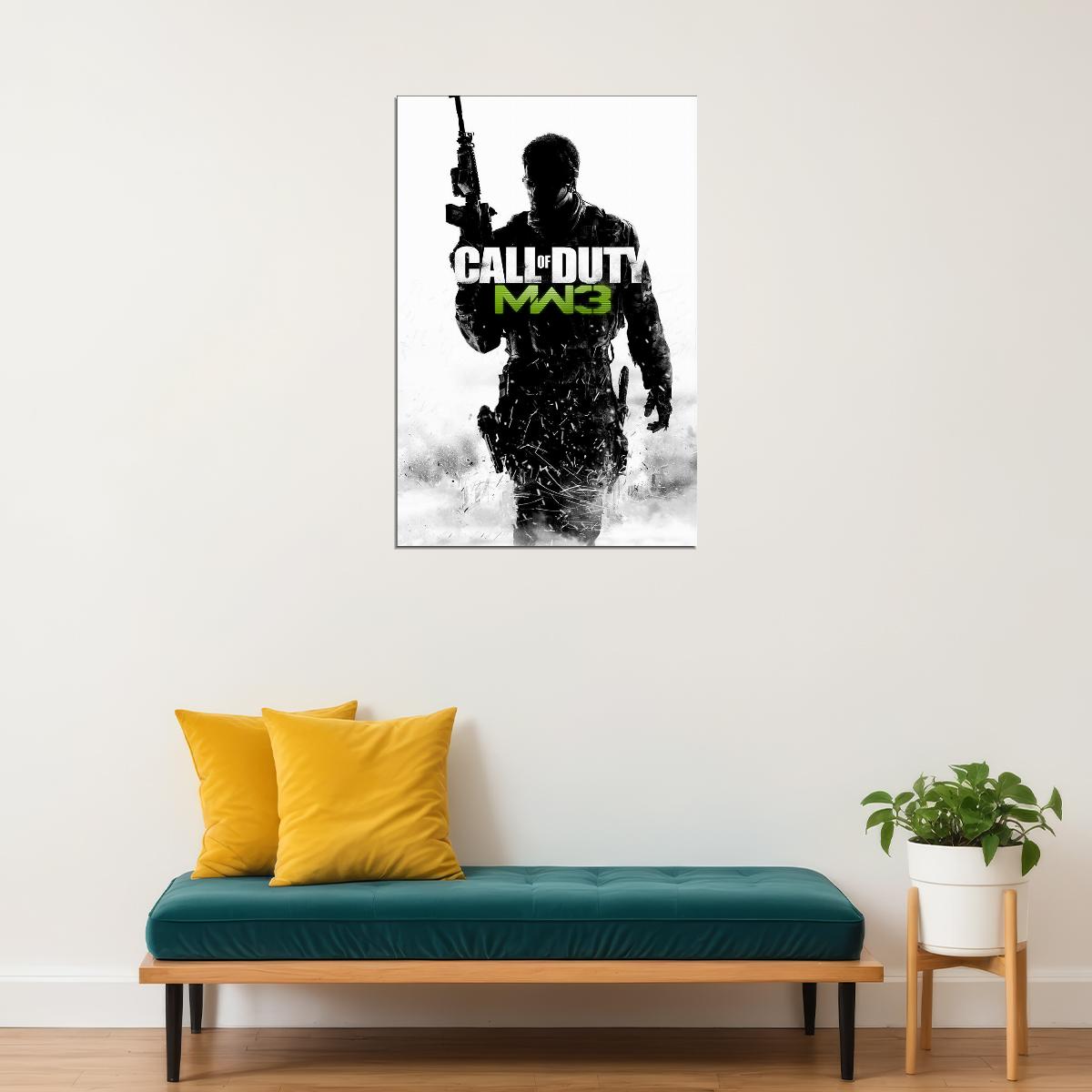 Call Of Duty Video Game Marksmanship Action Poster Wall Art Print Home Wall Decor - xonomax