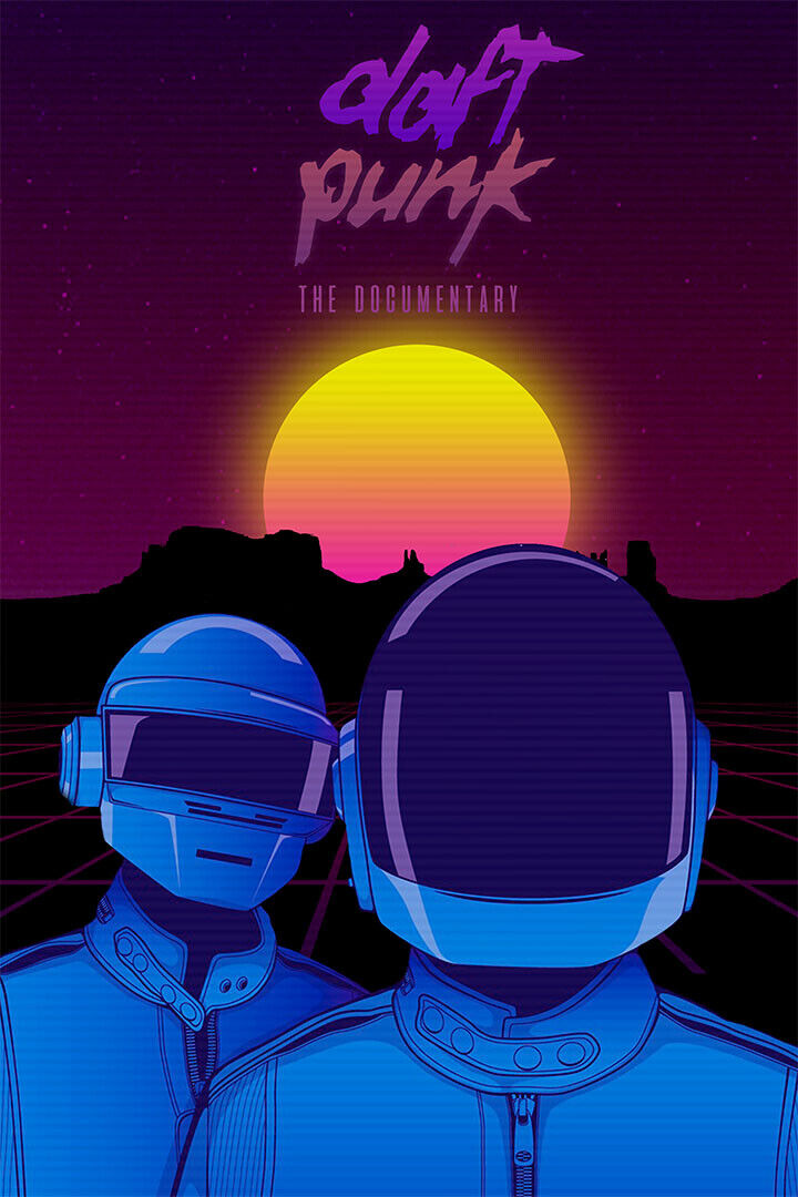 DAFT PUNK / ポスター Poster - Daft Punk Music Star Electronic Music Duo Poster Wall Art