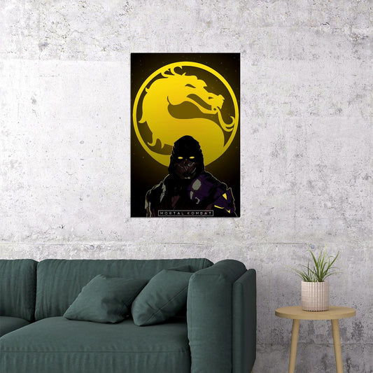 Mortal Kombat 11 Video Game Series Fantasy Poster Wall Art Print Home Wall Decor - xonomax