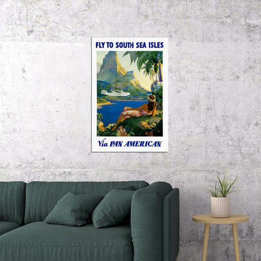 Tahiti Travel Cities Landscape Poster Wall Art Print Home Wall Decor - xonomax