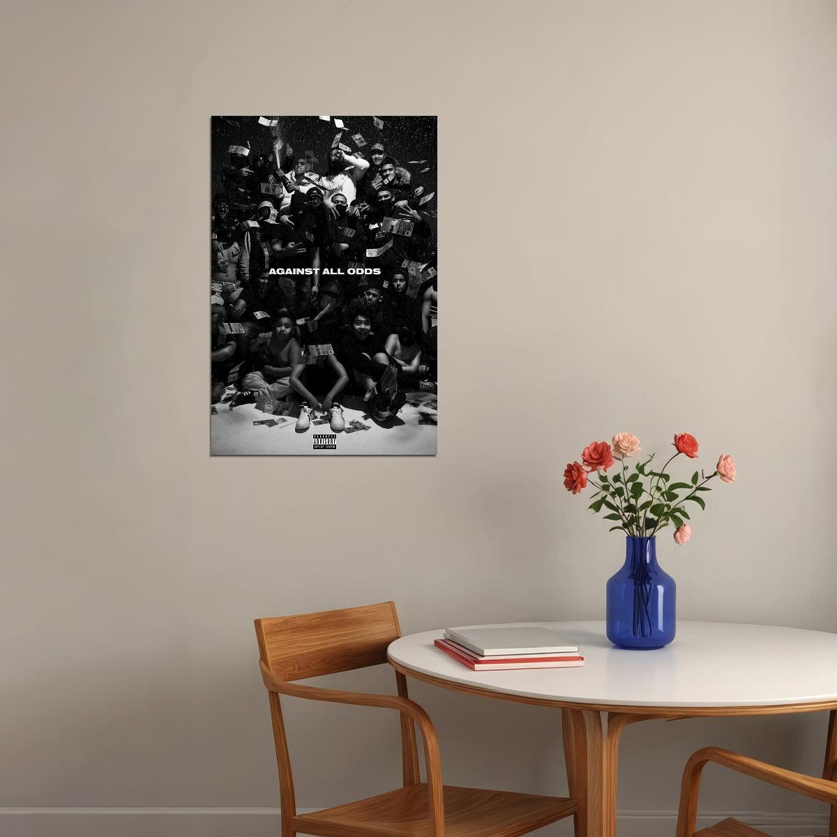 Onefour Against All Odds Musician Poster Wall Art Print Home Wall Decor - xonomax