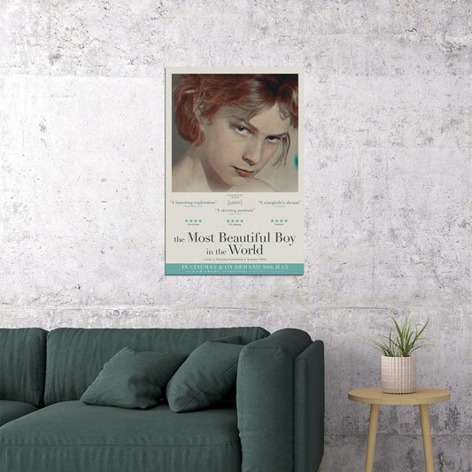 The Most Beautiful Boy In The World Movie Documentary Poster Wall Art Print Home Wall Decor - xonomax