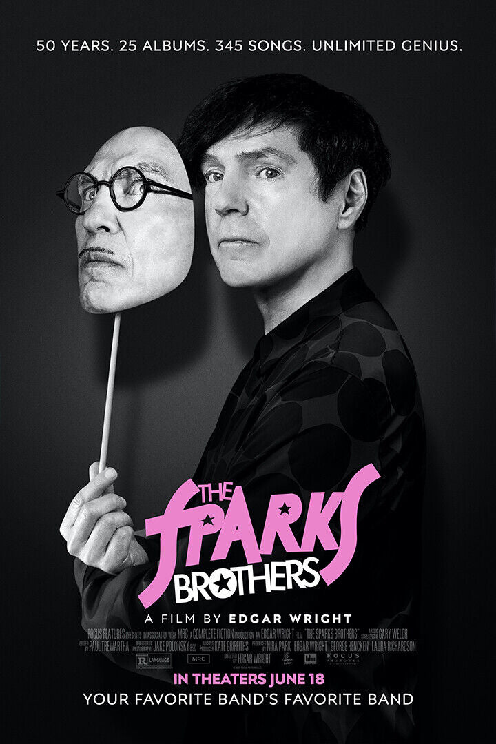 The Sparks Brothers Movie Documentary Comedy Poster Wall Art Print Home Wall Decor - xonomax