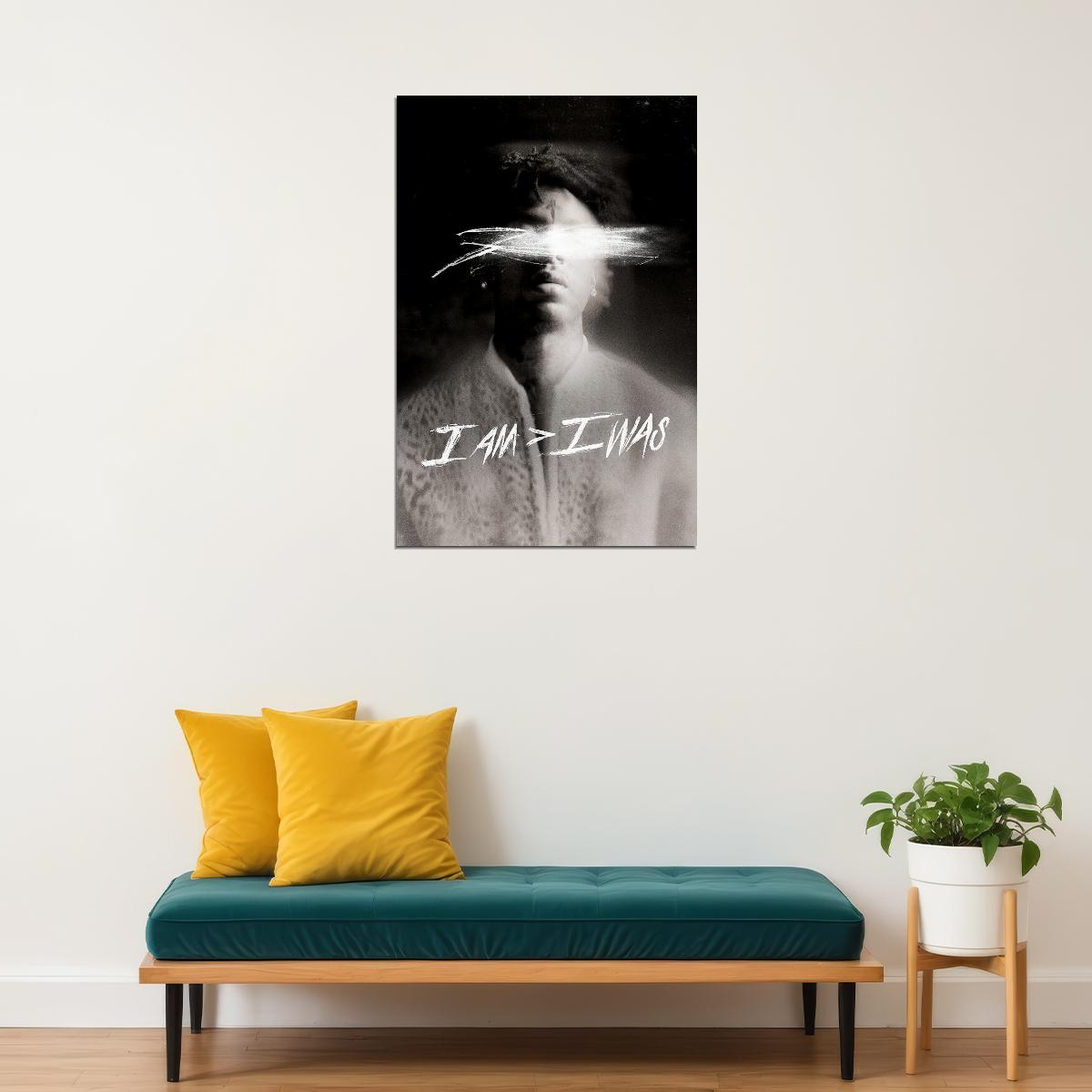 21 Savage I Am I Was Great Hip Hop Star Poster Wall Art Print Home Wall Decor - xonomax