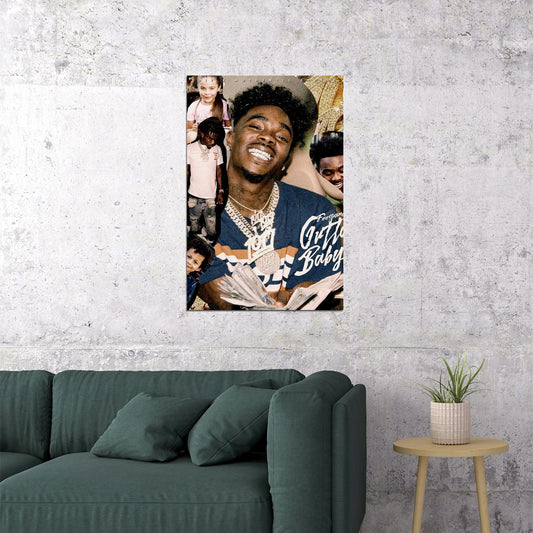 Foogiano Gutta Baby Music Poster Wall Art Print Home Wall Decor - xonomax