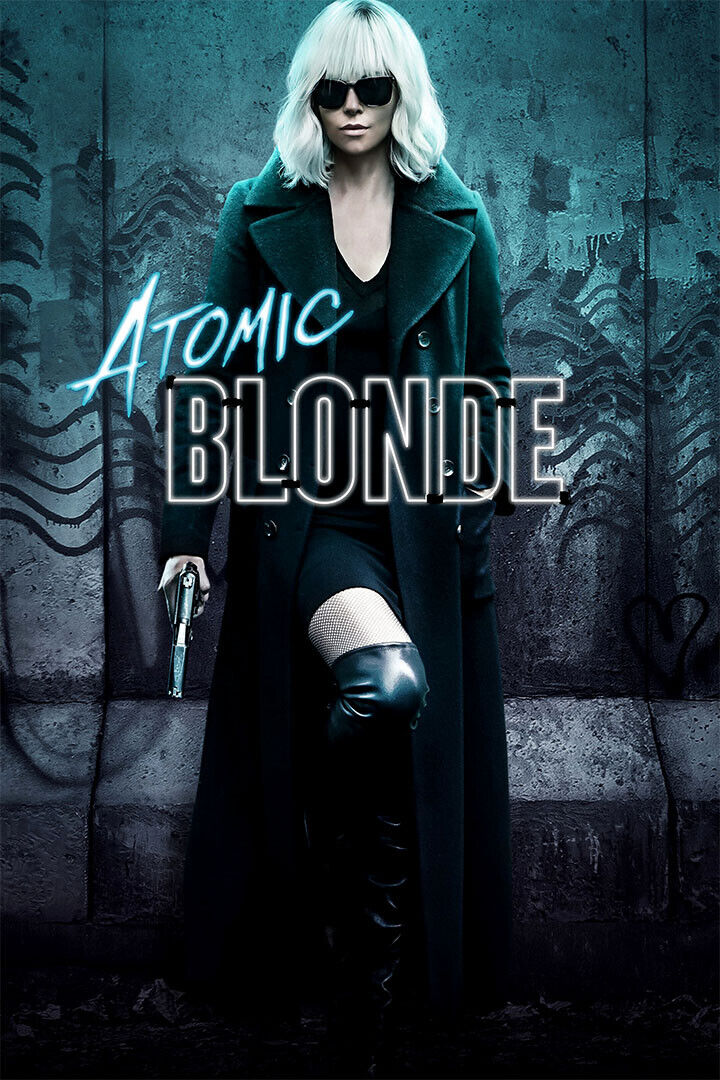Atomic Blonde 2017 Movie Action Thriller Poster Wall Art Print Home Wall Decor - xonomax