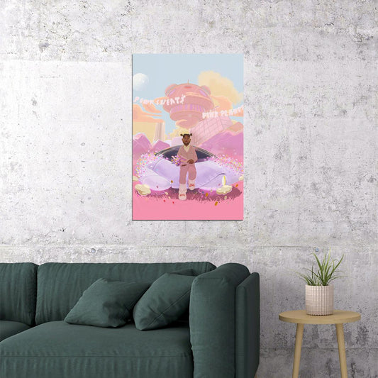 Pink Sweats Rap Singer Pink Planet Poster Wall Art Print Home Wall Decor - xonomax