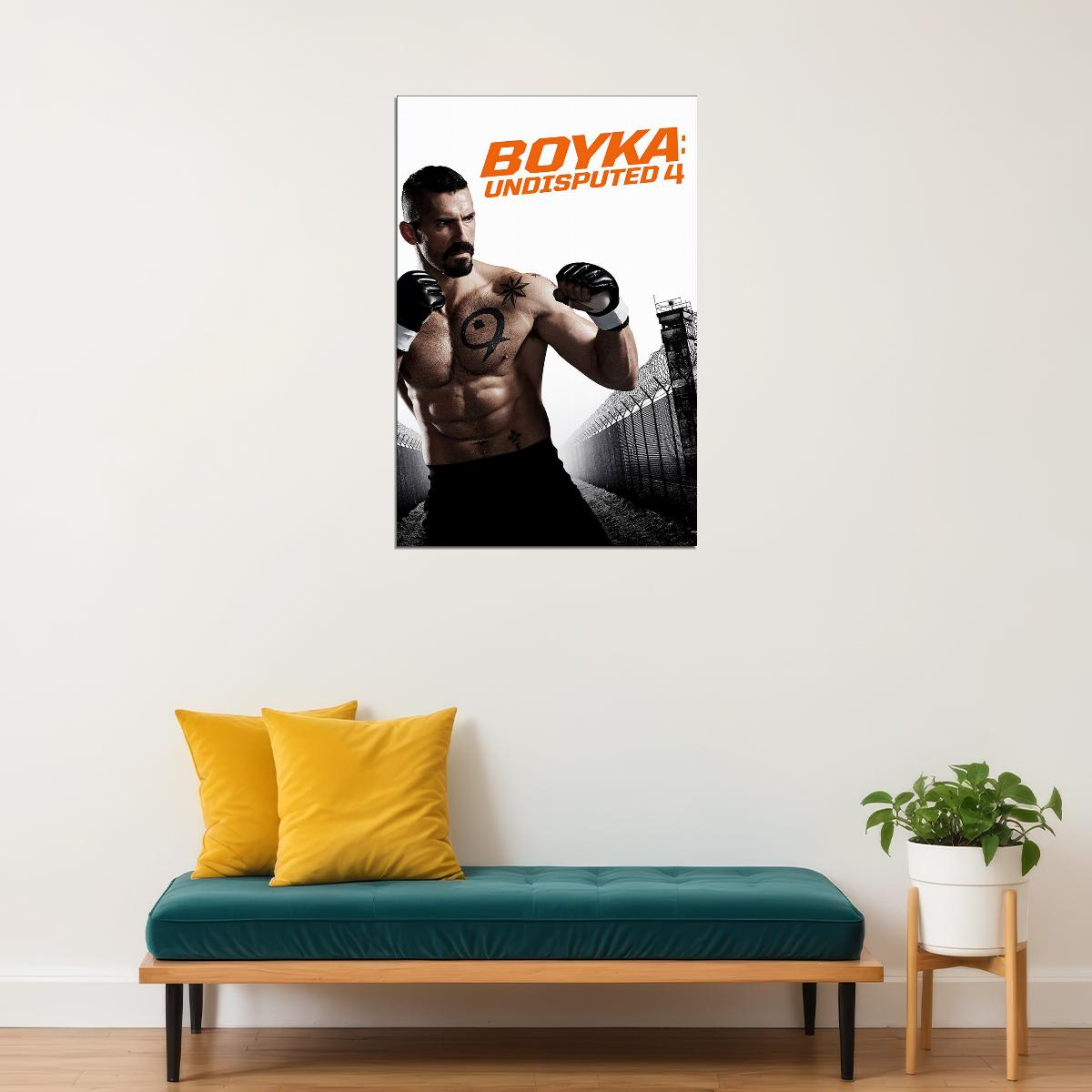 Boyka Undisputed 4 Fighting Movie Action Drama Poster Wall Art Print Home Wall Decor - xonomax
