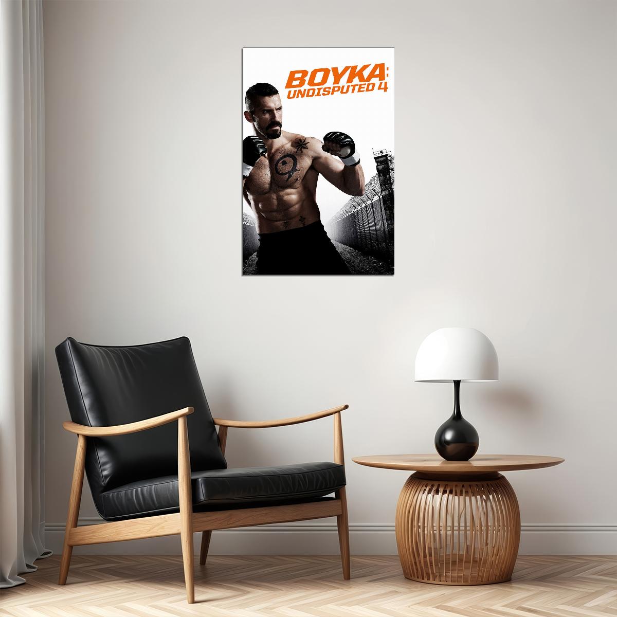 Boyka Undisputed 4 Fighting Movie Action Drama Poster Wall Art Print Home Wall Decor - xonomax