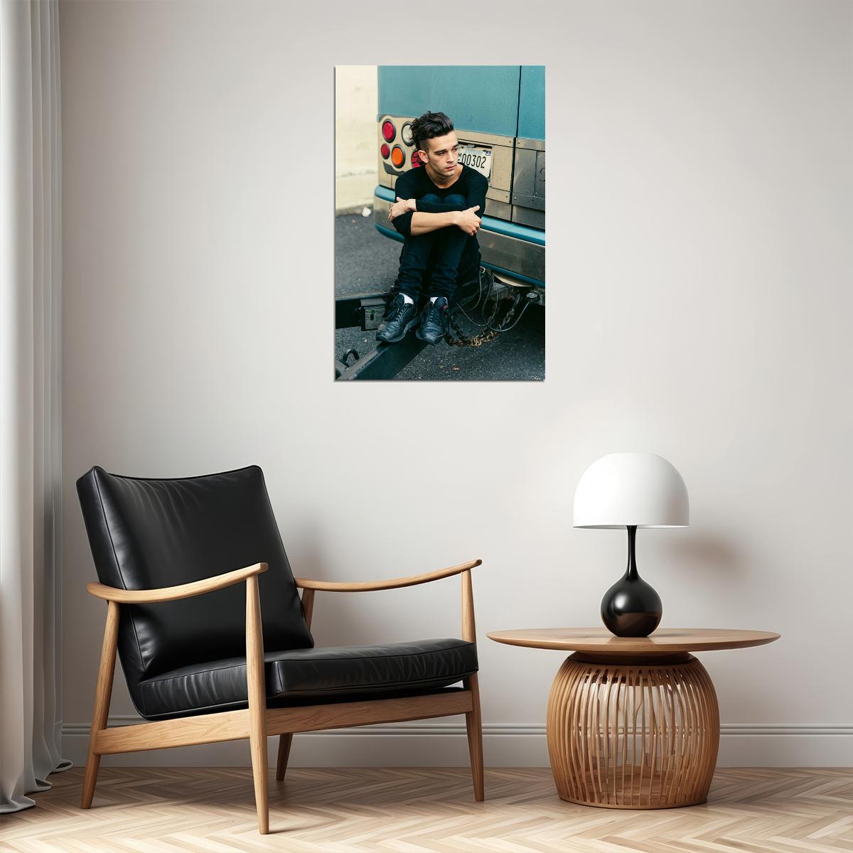 The 1975 Matthew Healy Rock Music Band Fan Poster Wall Art Print Home Wall Decor - xonomax
