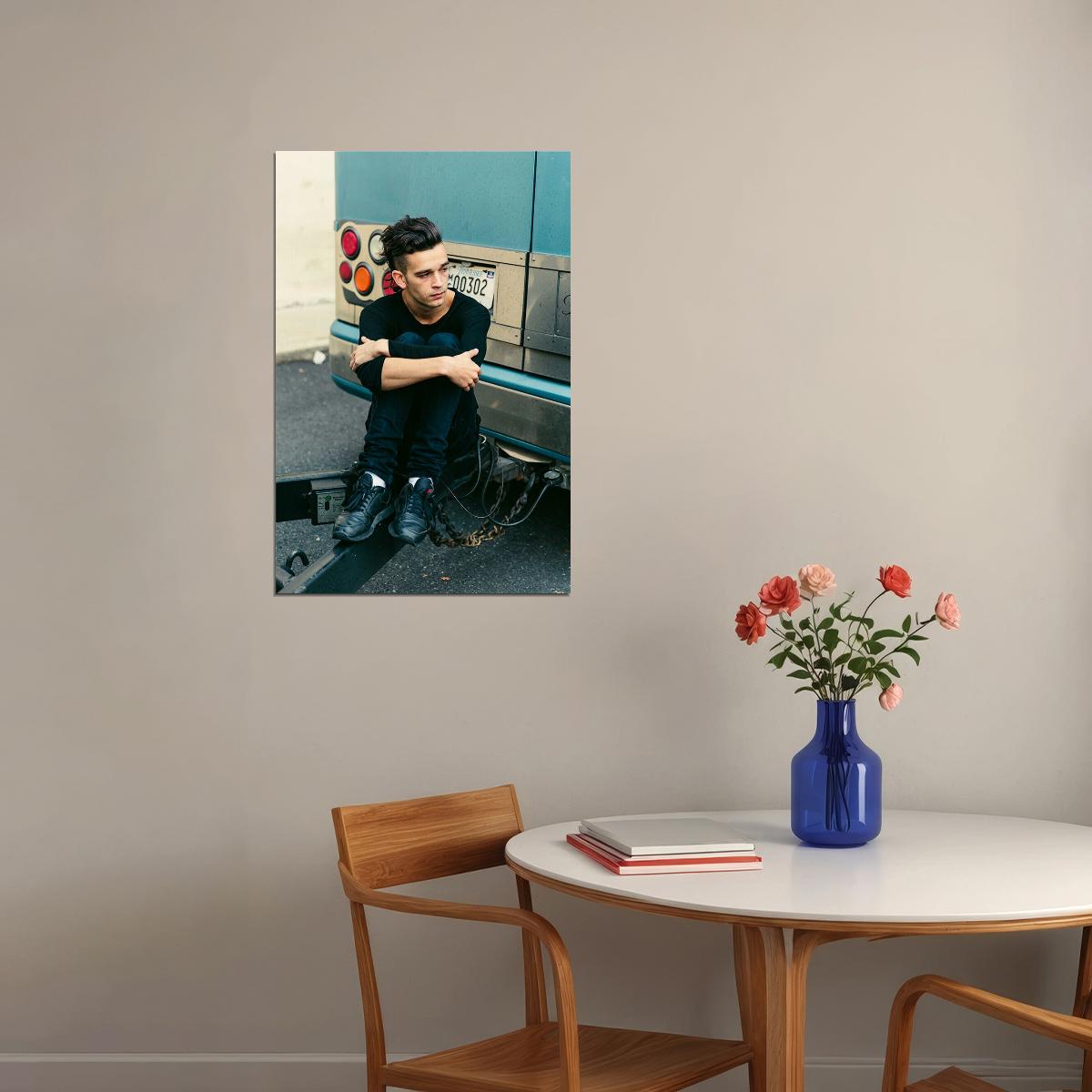 The 1975 Matthew Healy Rock Music Band Fan Poster Wall Art Print Home Wall Decor - xonomax
