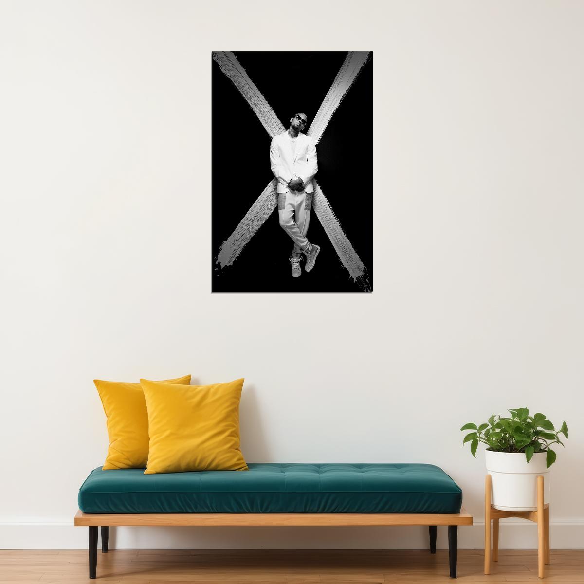 Chris Brown Singer Star Dancer Musician Poster Wall Art Print Home Wall Decor - xonomax