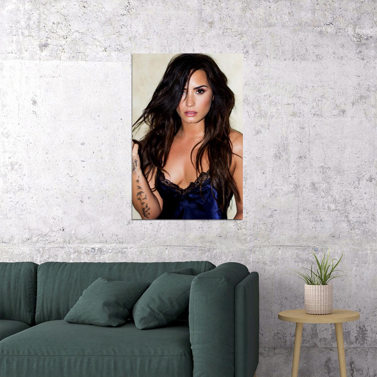 Demi Lovato Sexy Actress Singer Star Model Poster Wall Art Print Home Wall Decor - xonomax