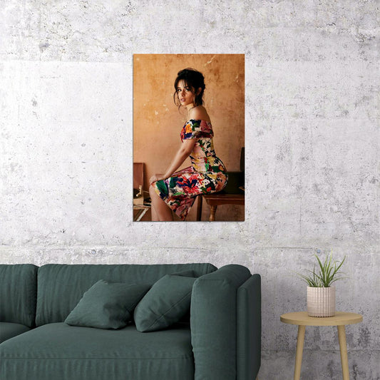 Camila Cabello Girl Music Singer Star Actor Poster Wall Art Print Home Wall Decor - xonomax