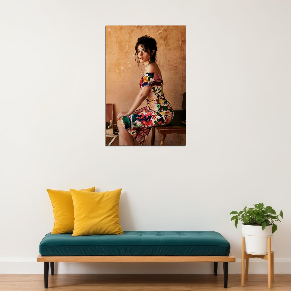 Camila Cabello Girl Music Singer Star Actor Poster Wall Art Print Home Wall Decor - xonomax
