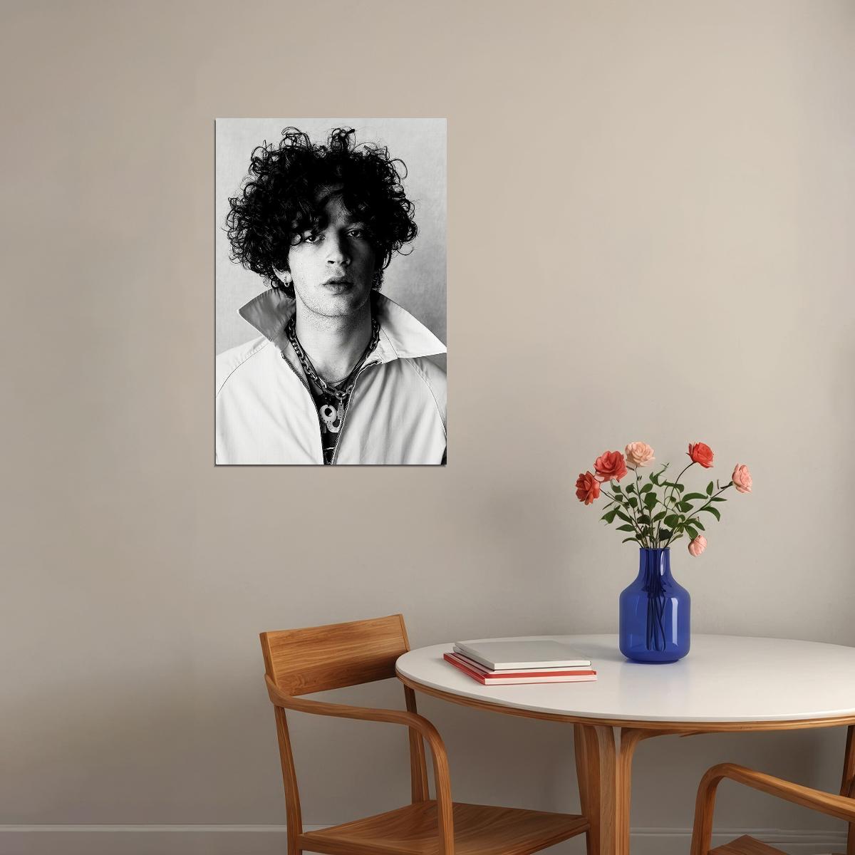 The 1975 Matthew Healy Ross Rock Music Band Poster Wall Art Print Home Wall Decor - xonomax