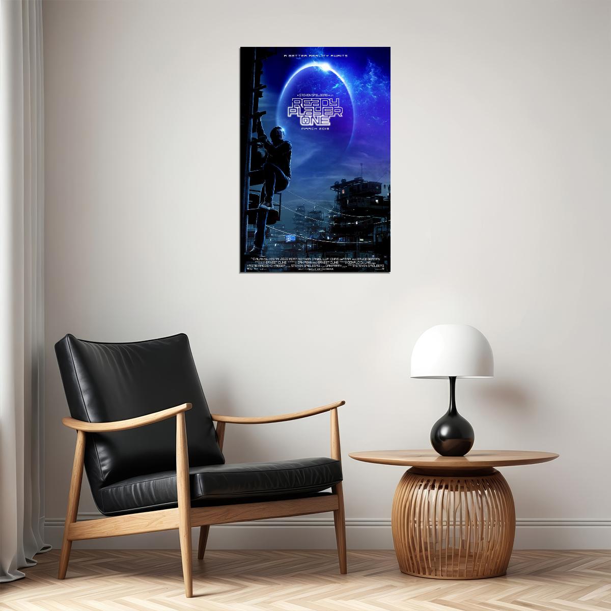 Ready Player One 2018 Back To The Future Movie Poster Wall Art Print Home Wall Decor - xonomax