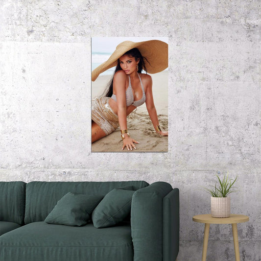 Kylie Jenner Sexy Actress Dancer Model Poster Wall Art Print Home Wall Decor - xonomax