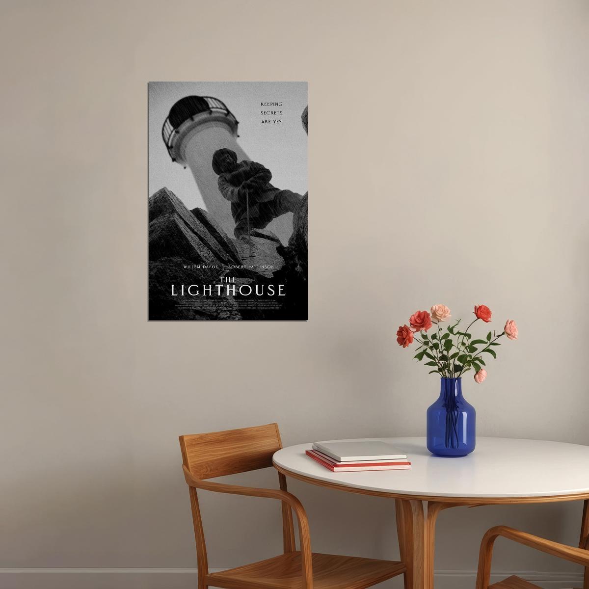 The Lighthouse Movie Robert Eggers Action Drama Poster Wall Art Print Home Wall Decor - xonomax