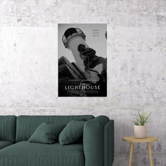 The Lighthouse Movie Robert Eggers Action Drama Poster Wall Art Print Home Wall Decor - xonomax