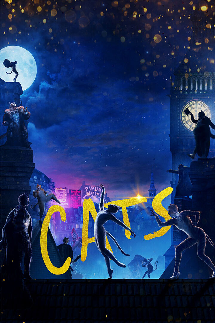 Cats Movie The Holiday Season Music Rebel Wilson Comedy Poster Wall Art Print Home Wall Decor - xonomax