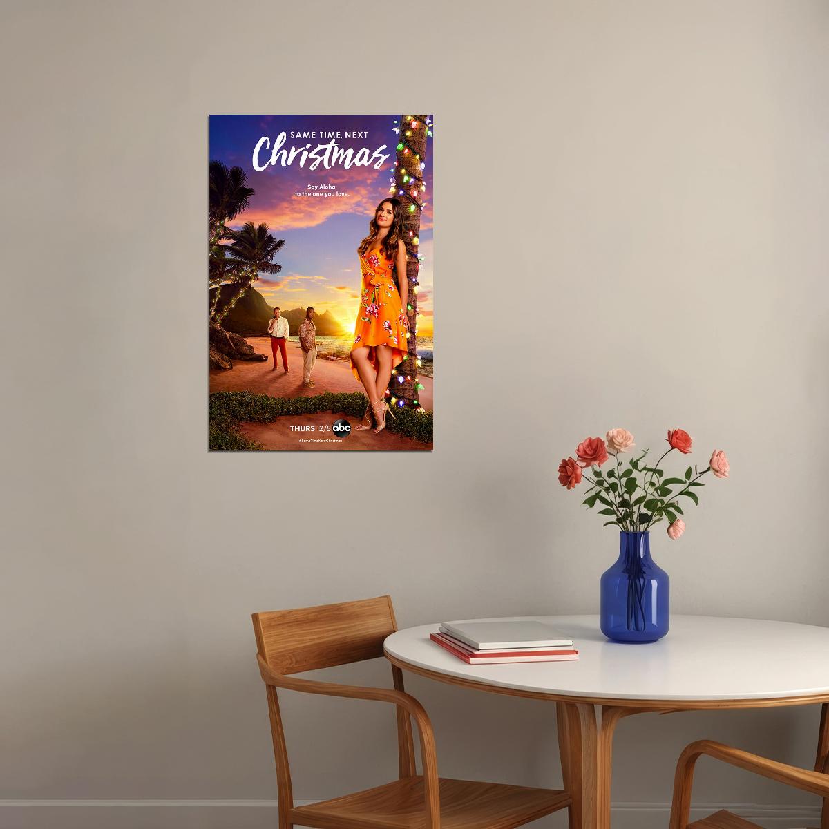 Same Time Next Christmas Movie Drama Romantic Poster Wall Art Print Home Wall Decor - xonomax