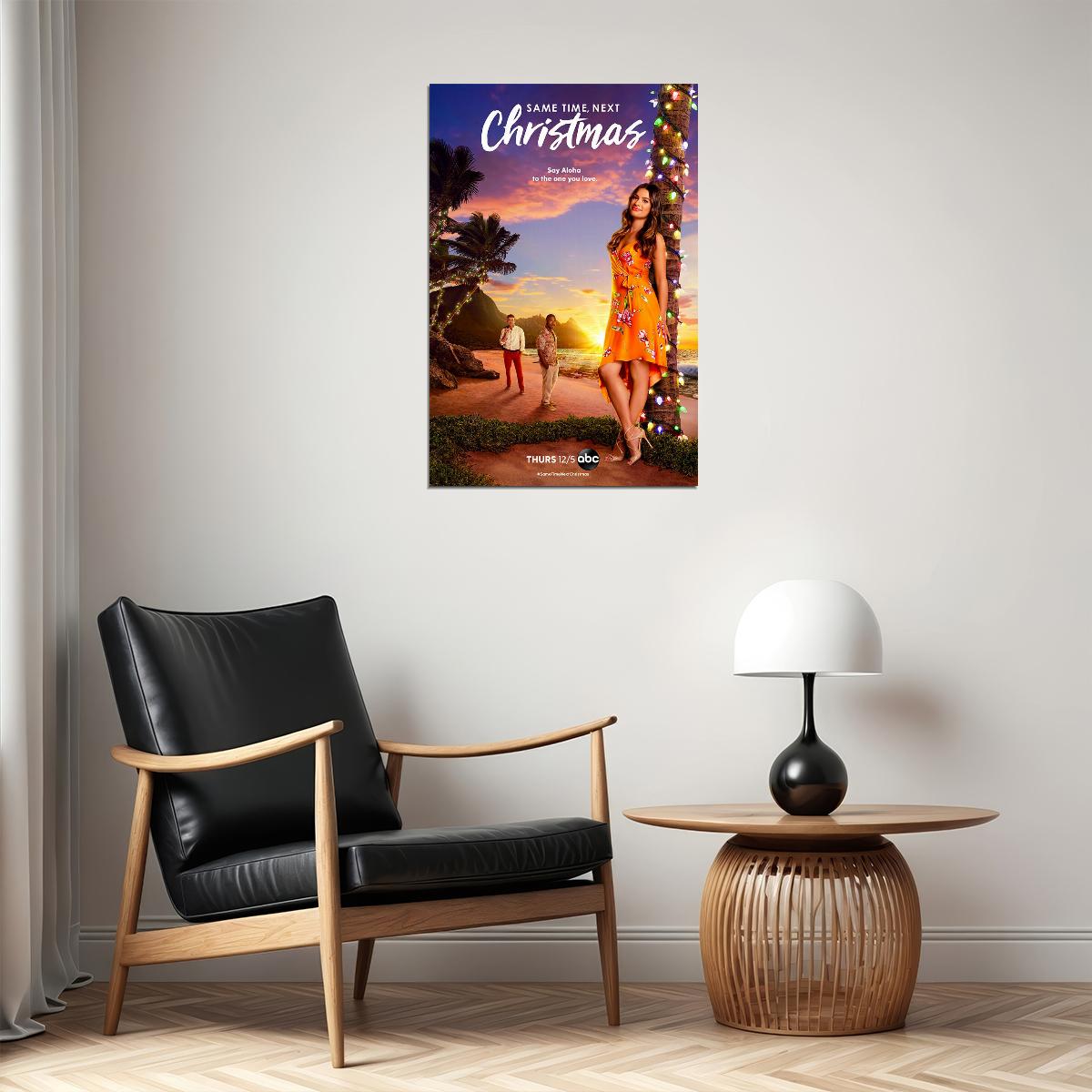 Same Time Next Christmas Movie Drama Romantic Poster Wall Art Print Home Wall Decor - xonomax