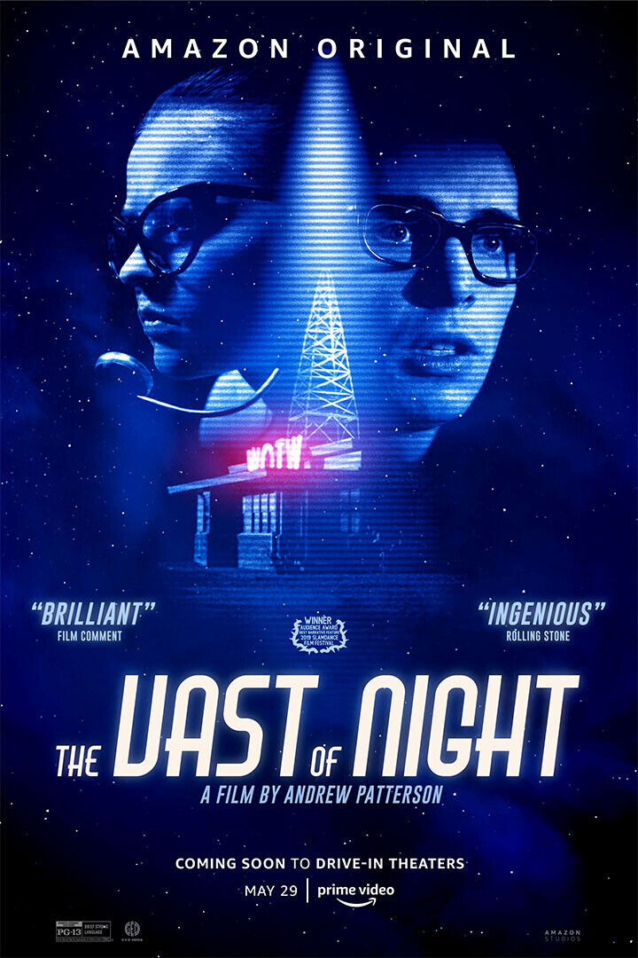 The Vast Of Night Movie 2020 Science Fiction Poster Wall Art Print Home Wall Decor - xonomax