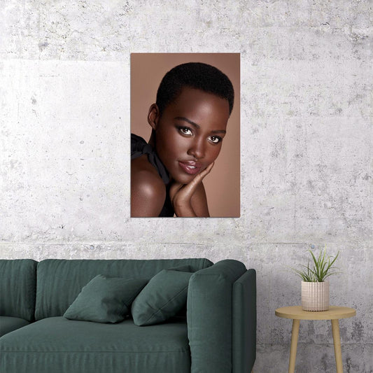 Lupita Nyong'o Director Close View Poster Wall Art Print Home Wall Decor - xonomax