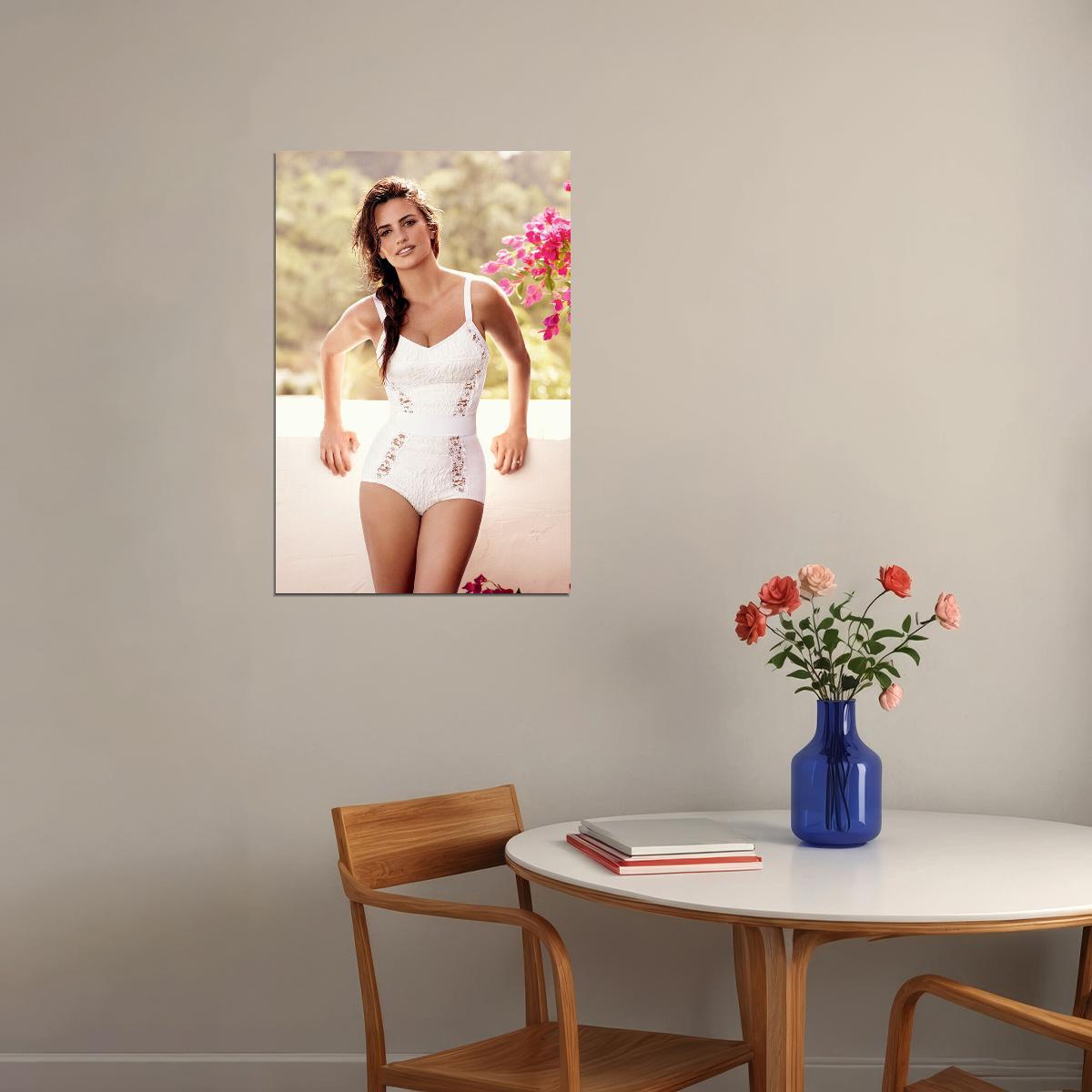 Penelope Cruz Model And Spanish Actor Poster Wall Art Print Home Wall Decor - xonomax
