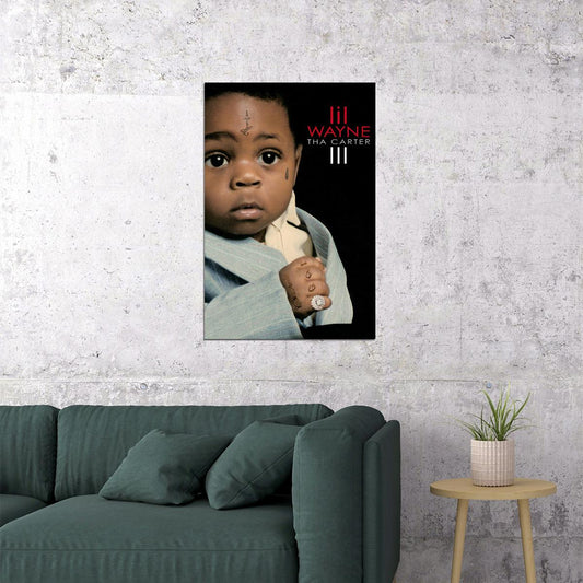 Lil Wayne Tha Carter Iii Rap Artist Music 2020 Poster Wall Art Print Home Wall Decor - xonomax