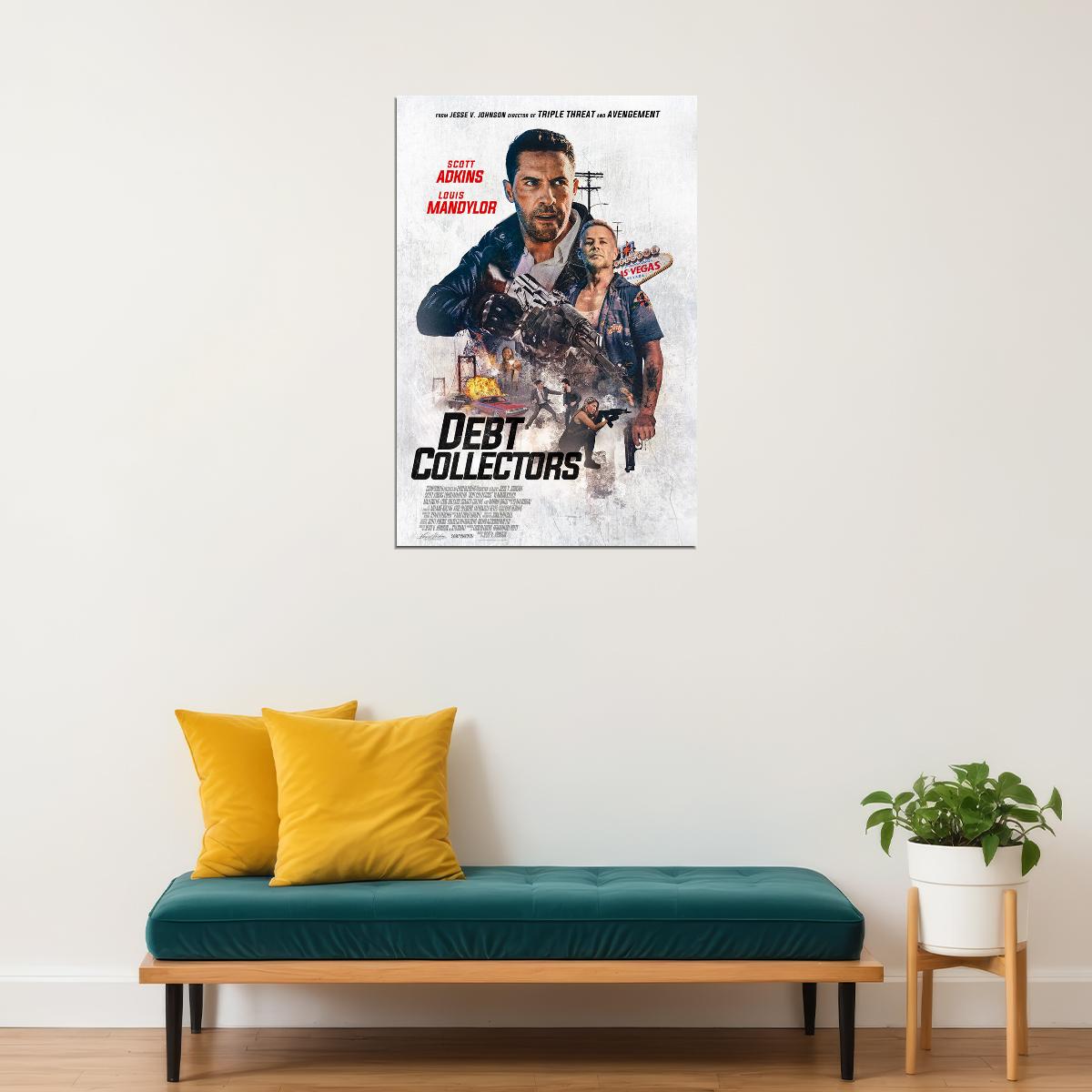 Debt Collectors Movie 2020 Dram Comedy Poster Wall Art Print Home Wall Decor - xonomax