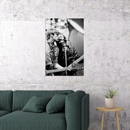 Members Of The Jam Rock Music Group Vintage Poster Wall Art Print Home Wall Decor - xonomax