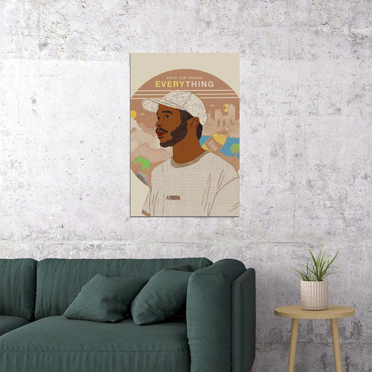 Joey Badass Kota The Friend Everthing Poster Wall Art Print Home Wall Decor - xonomax
