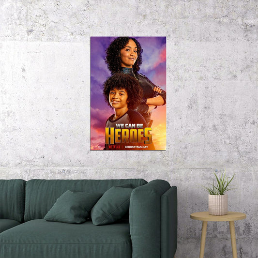 We Can Be Heroes Movie Action Drama Poster Wall Art Print Home Wall Decor - xonomax