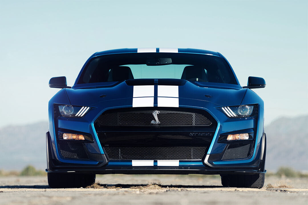 Ford Mustang Shelby Gt500 Sports Car Racing Car Poster Wall Art Print Home Wall Decor - xonomax