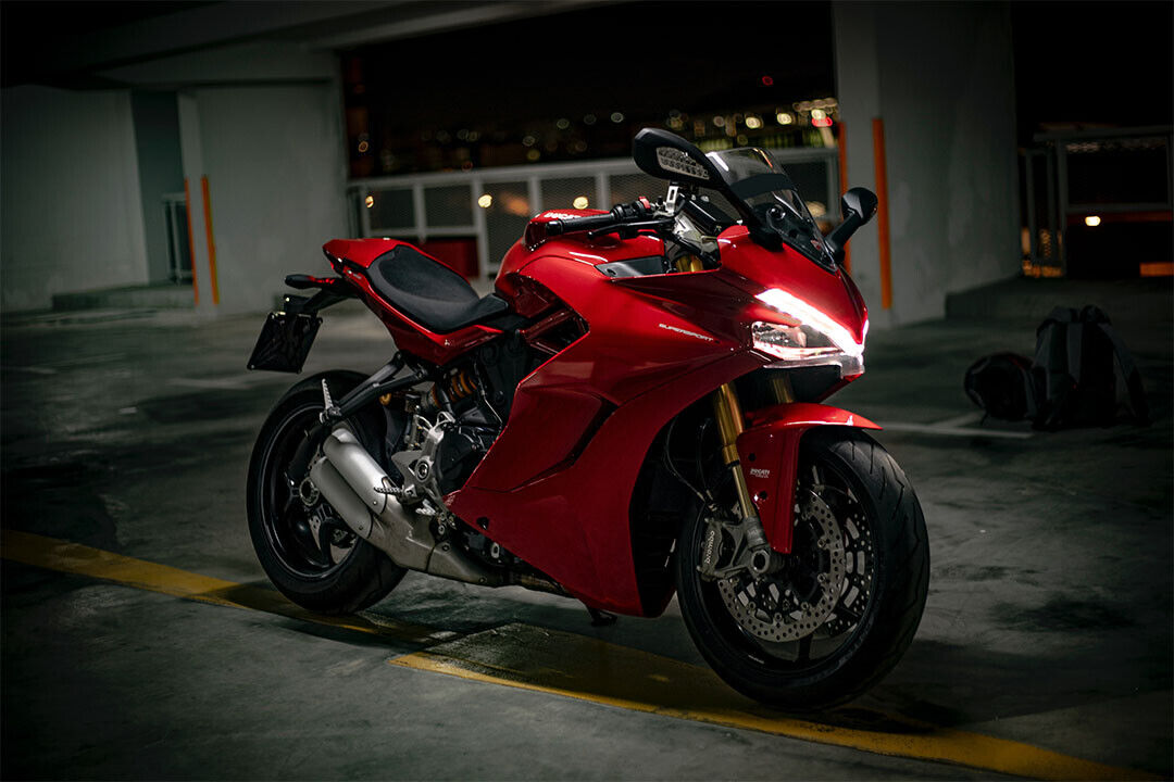 Ducati Supersport S Motorcycle Design Speed Poster Wall Art Print Home Wall Decor - xonomax