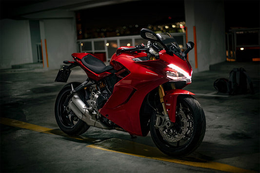 Ducati Supersport S Motorcycle Design Speed Poster Wall Art Print Home Wall Decor - xonomax