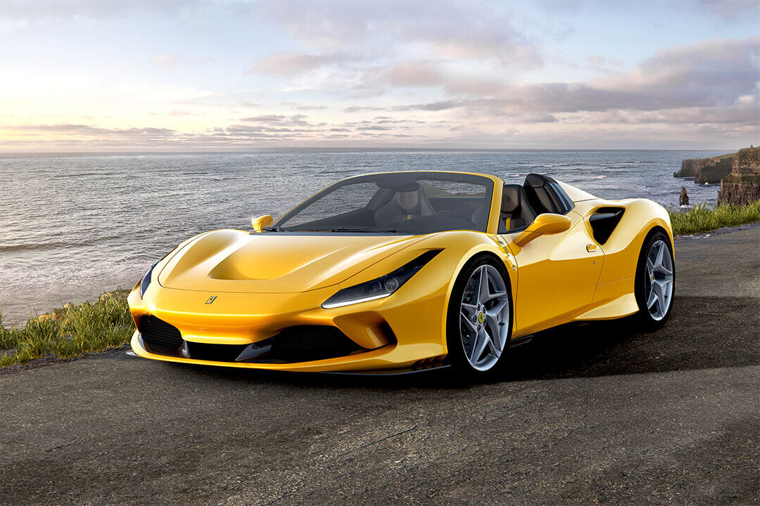 Ferrari F8 Spider Sports Car Luxury Car Poster Wall Art Print Home Wall Decor - xonomax