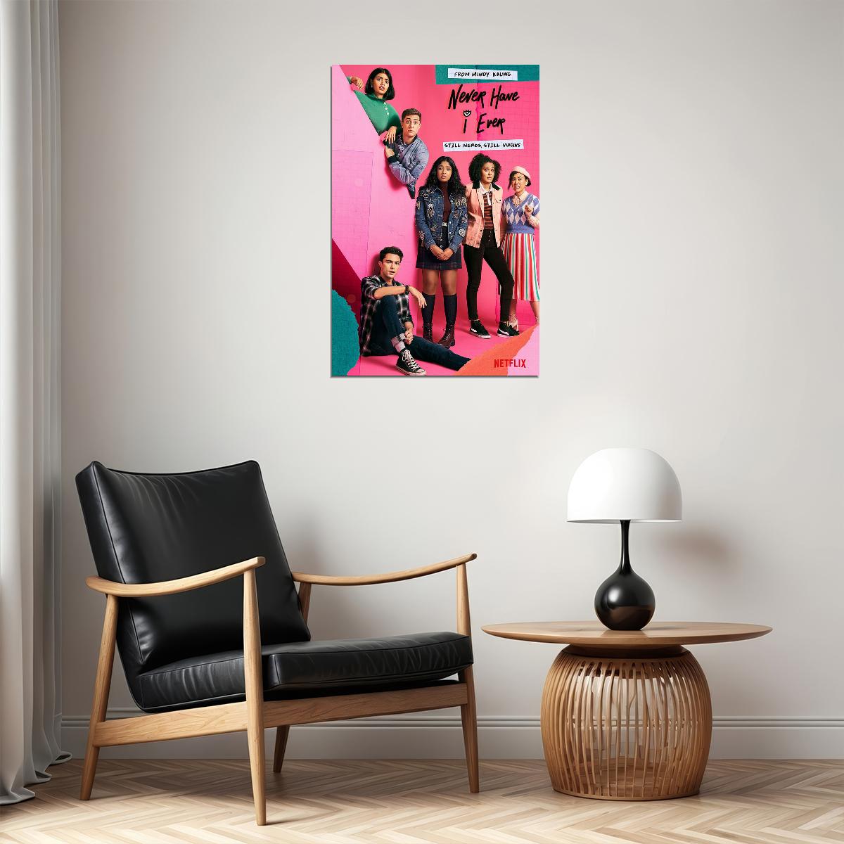 Never Have I Ever Movie Comedy Fantasy Poster Wall Art Print Home Wall Decor - xonomax