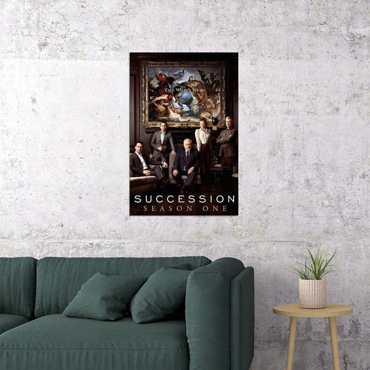 Succession Movie Drama Crime Action Poster Wall Art Print Home Wall Decor - xonomax