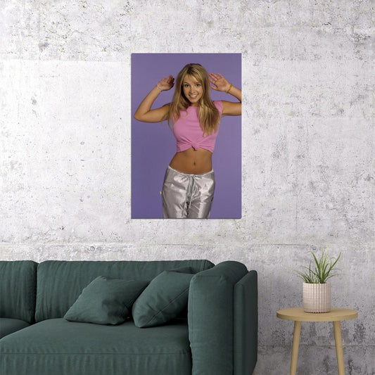 Young Britney Spears Artist Songwriter Singer Poster Wall Art Print Home Wall Decor - xonomax