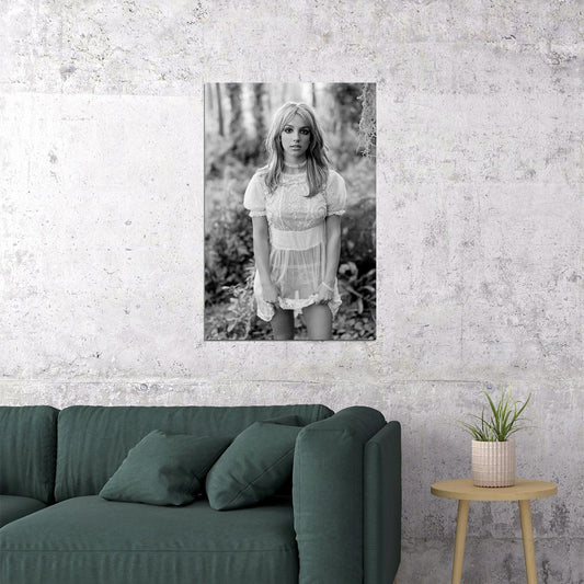 Young Britney Spears Artist Actor Producer Dancer Poster Wall Art Print Home Wall Decor - xonomax