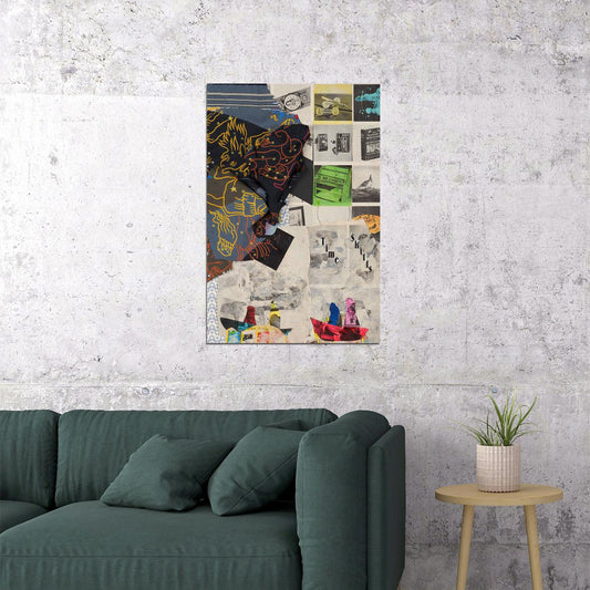 Animal Collective Music Group Time Skiffs Music Album Poster Wall Art Print Home Wall Decor - xonomax