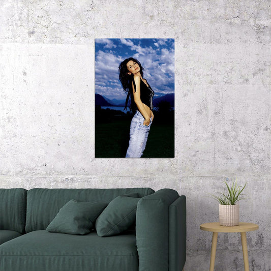 Shania Twain Singer And Beautiful Musician Poster Wall Art Print Home Wall Decor - xonomax