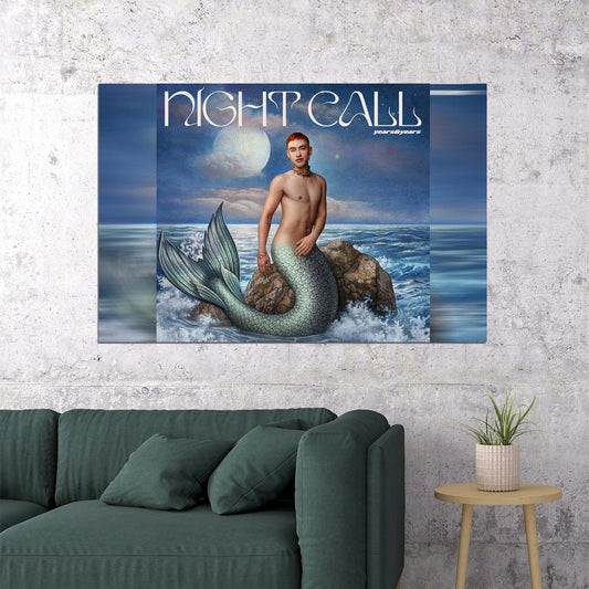 Years And Years Night Call Music Album Poster Wall Art Print Home Wall Decor - xonomax