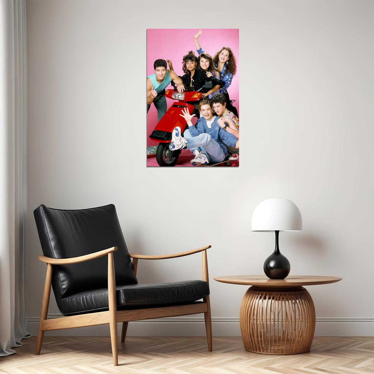Saved By The Bell Tv Series Comedy Romance Poster Wall Art Print Home Wall Decor - xonomax